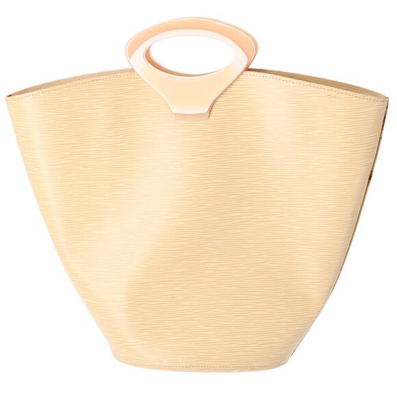 Louis Vuitton Noctambule Epi Handbag M5452A Vanilla Yellow Leather - Picture 3 of 8